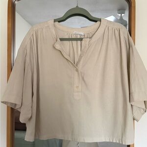 LACAUSA Cropped Henley